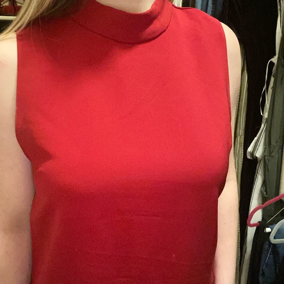 Red Cocktail Dress - Picture 2 of 3